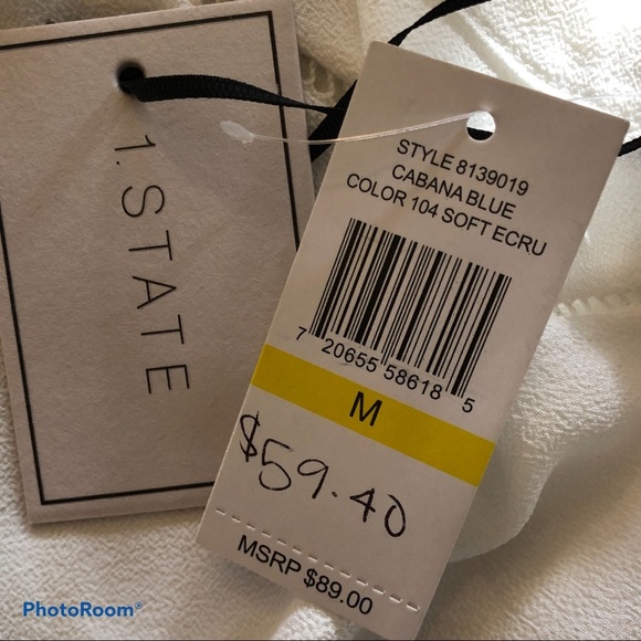 New 1.State Blouse - Picture 4 of 4